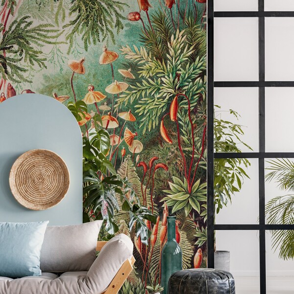 Jungle Removable Wallpaper Etsy