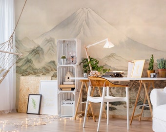 Peel and Stick Scenic Wallpaper for Accent Wall Vintage - Etsy