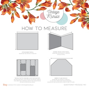 the instructions for how to measure a flower