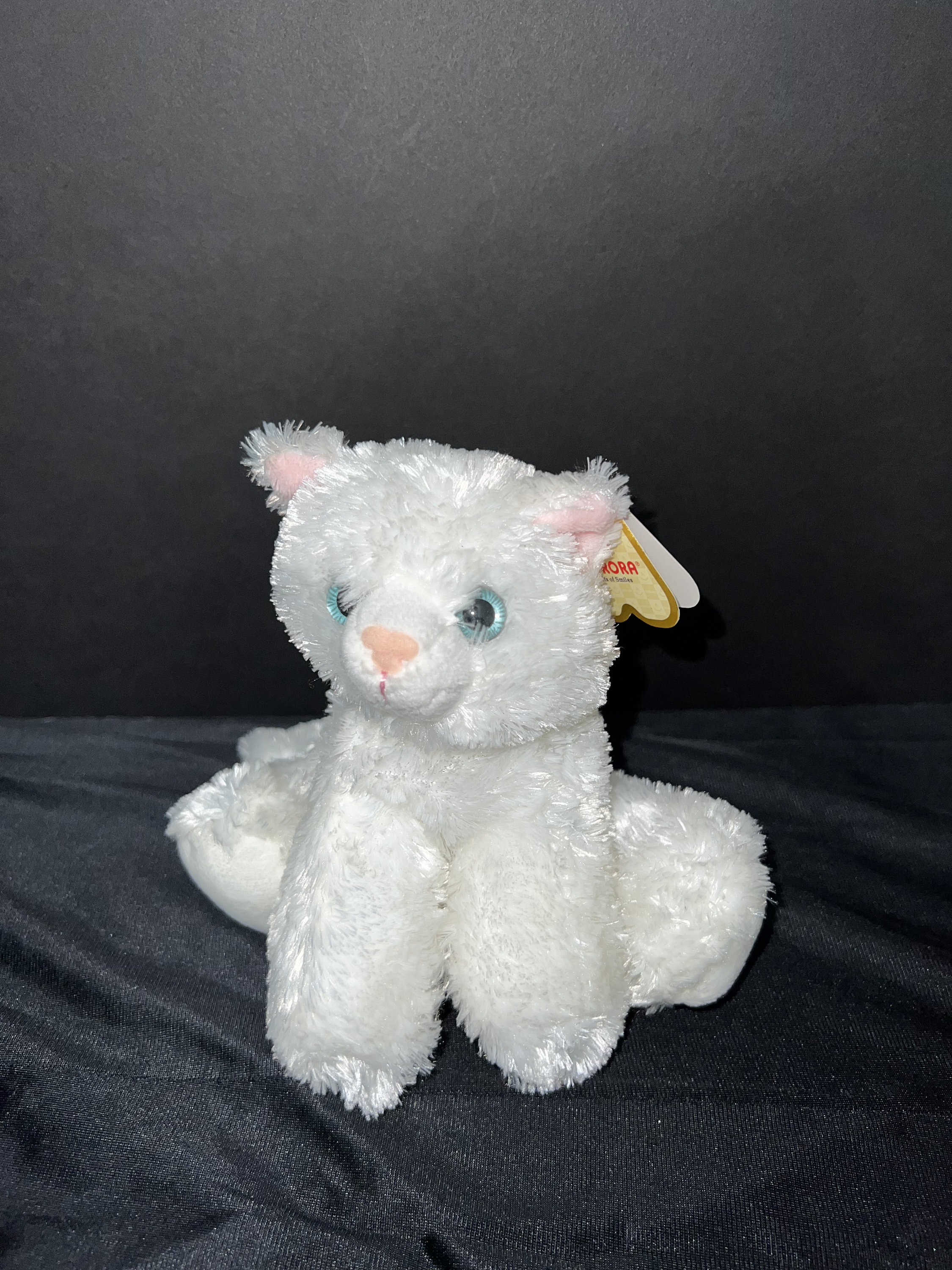 Aurora White Cat Plush Etsy