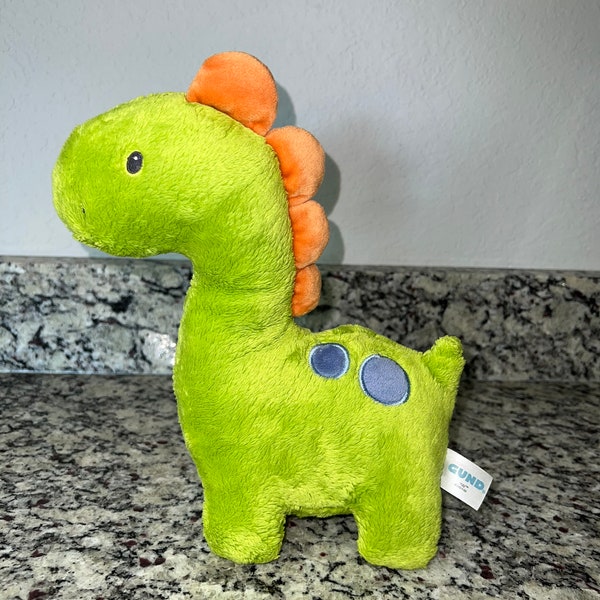 Baby Gund dinosaur plush