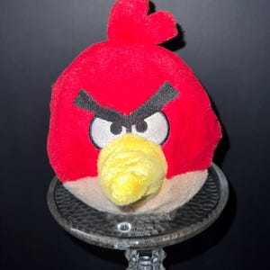 red angry bird plush