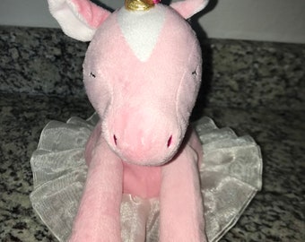 Ballerina Unicorn Plush