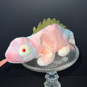 ty beanie iggy chameleon plush