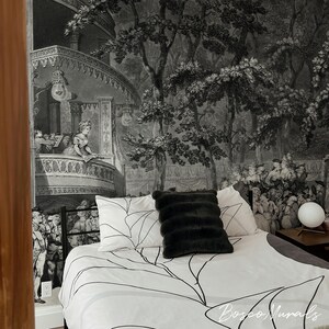 Ball Time Baroque Theme On Removable Wallpaper, Peel And Stick Victorian Wall Decor 49 image 2