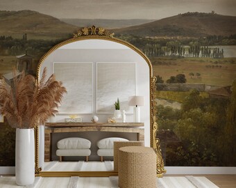 French panorama wallpaper, Provance customizable removable mural For Bedroom or living room 152