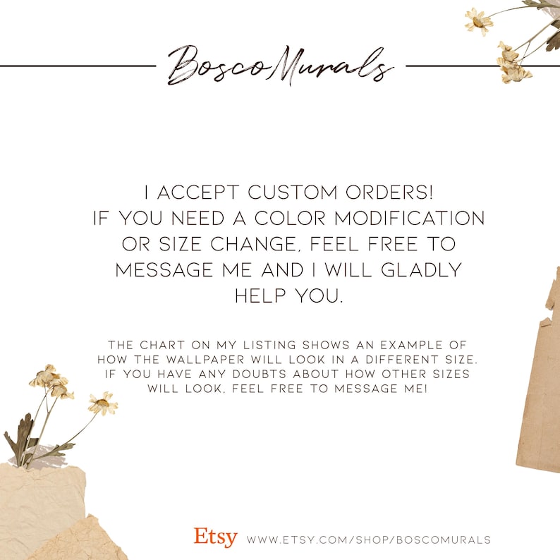 a card with a picture of a dress and flowers on it