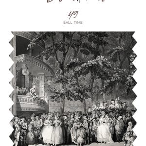 Ball Time Baroque Theme On Removable Wallpaper, Peel And Stick Victorian Wall Decor 49 image 4