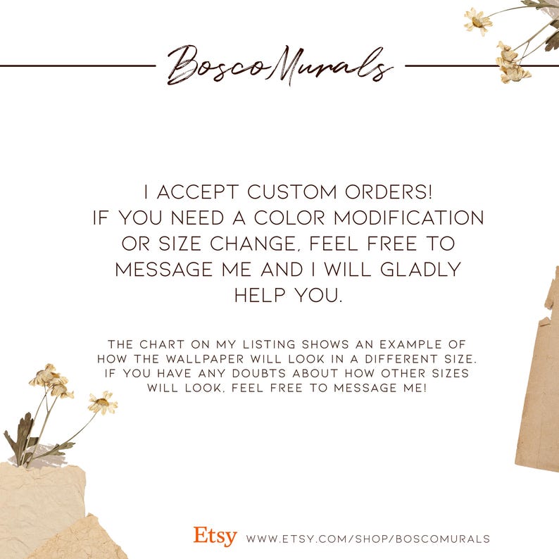 a card with a picture of a dress and flowers on it