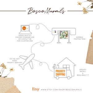 a paper bag with a picture of a plane on it