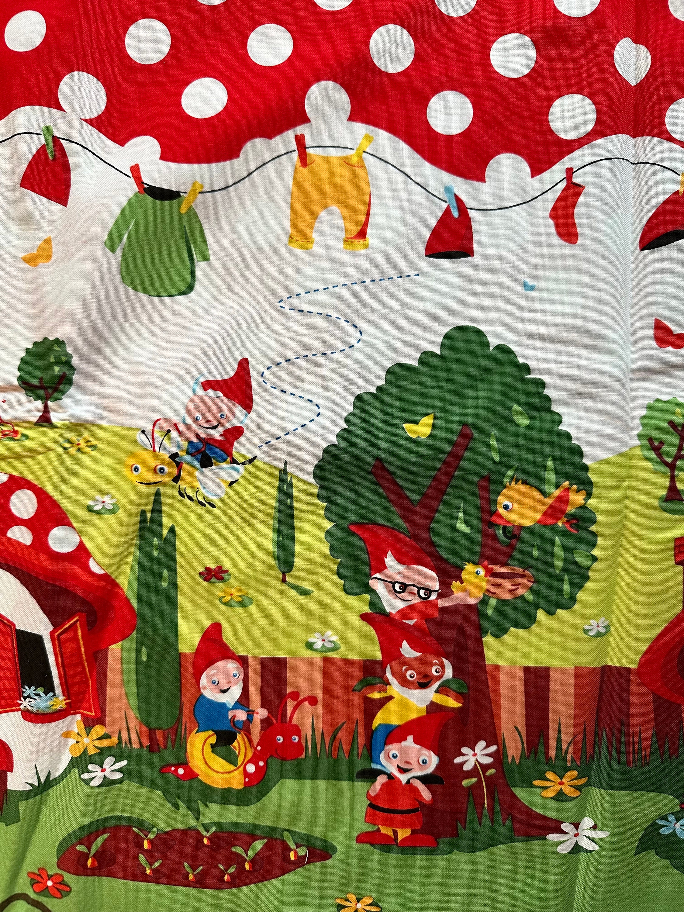 Gnomeville fabric discount