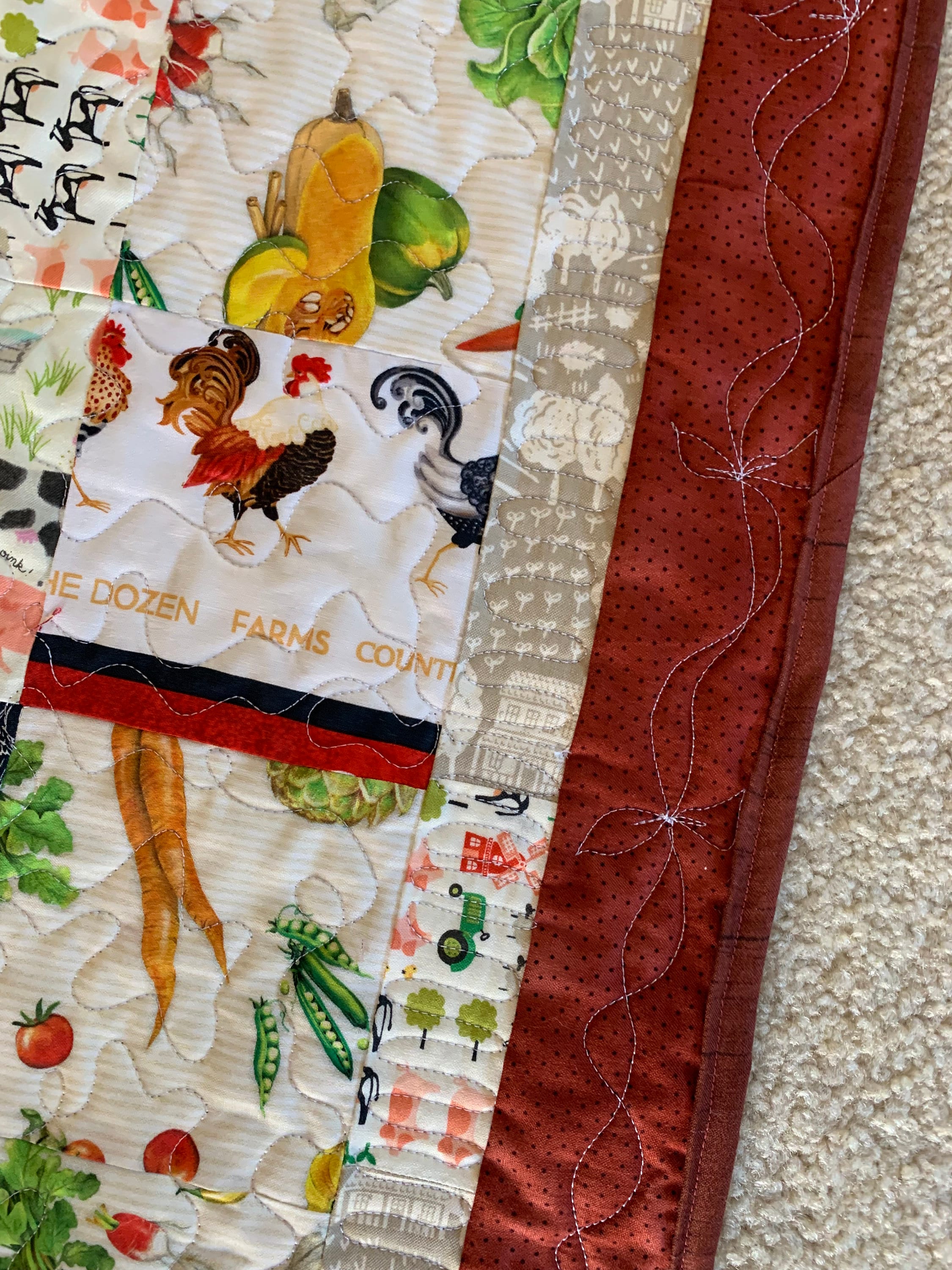 Baby Farm Quilt Set 3 Etsy