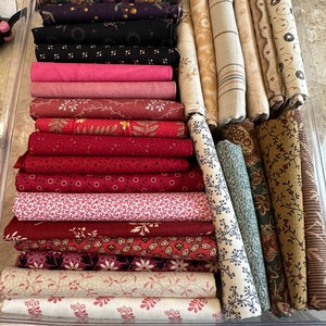 Civil War Reproduction Fat Quarter Assortment 1