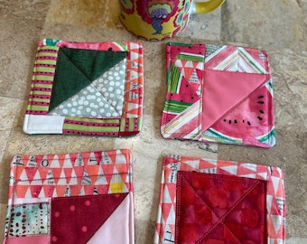 Summer Watermelon Mug Rugs #2