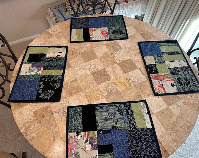 Vintage Pimpernel Chinese Screen Placemats Set of 4 1970s Etsy