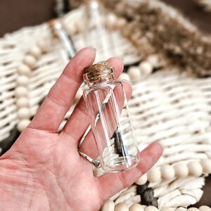 Miniature Bottle Mini Jar Glass Vial Tiny Bottles Cork