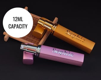 Personalised Perfume Atomiser Mother's Day Custom Gift Personalized Perfume Bottle Mum Birthday Gift Travel Perfume Spray New Mum Gift