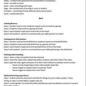 Late Elementary - Middle School IReady Vocabulary Practice