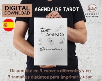 Diario de Tarot Printable in Spanish, Instant Digital Download, Paginas de Tarot en Español