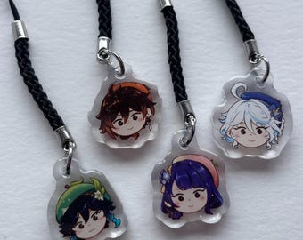 Genchin Impact Archon Phone Charms