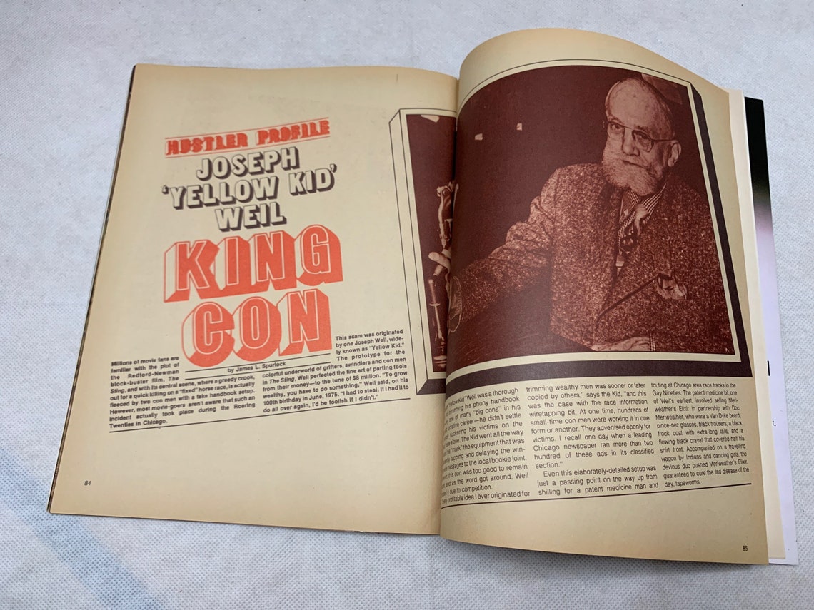 Vintage Hustler March 1976 Complete With Centerfold | Etsy