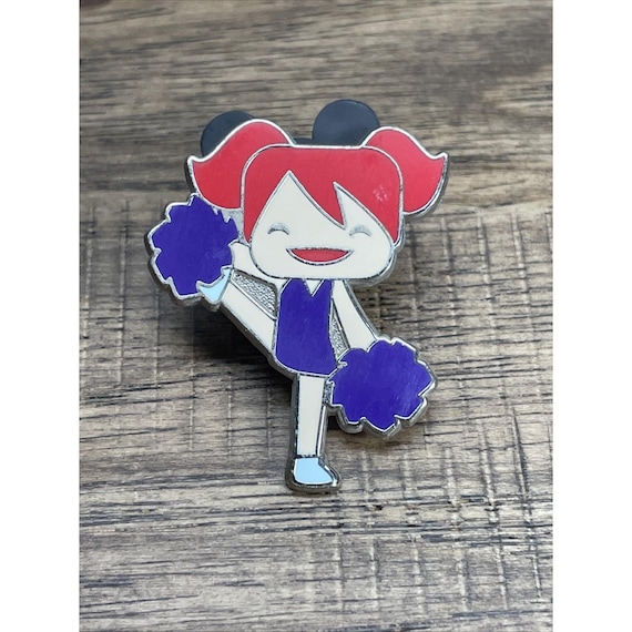 Vintage 2001 Disney Cuties Bobblehead Goofy Trading Pin KG JD
