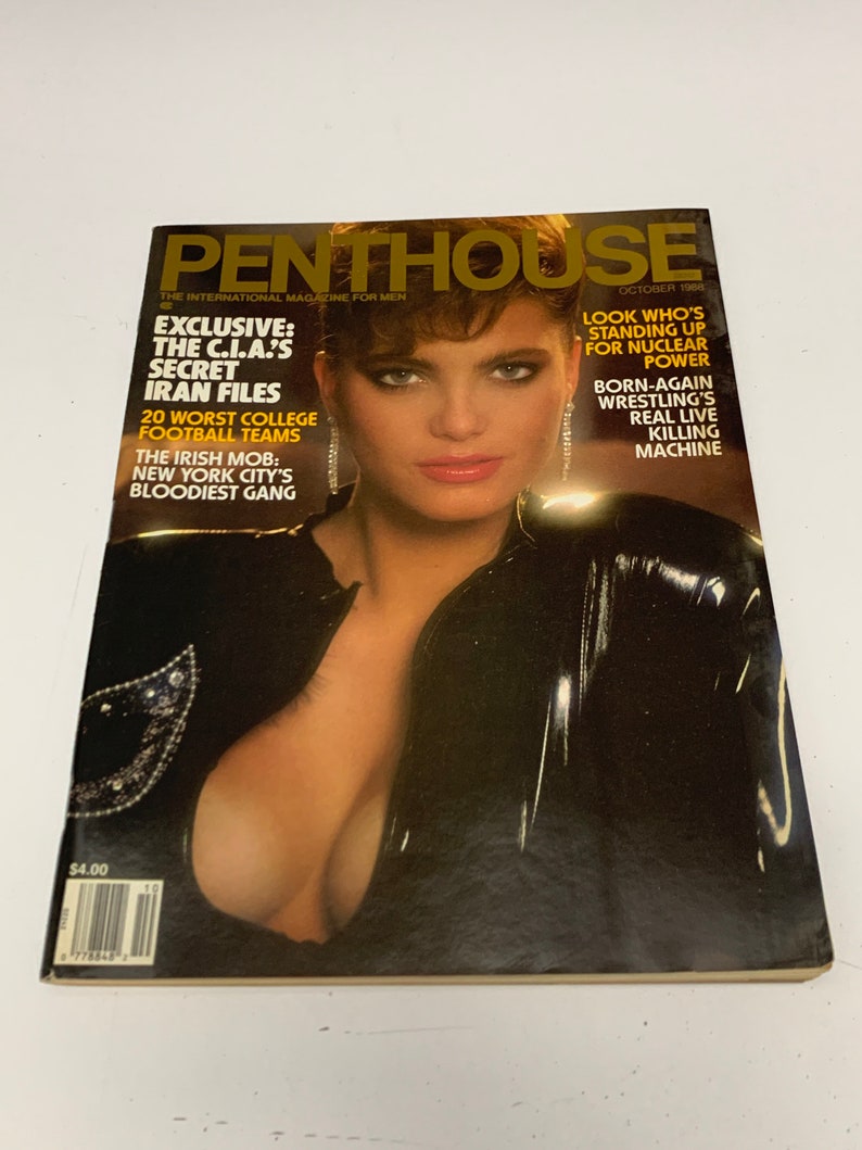 Vintage Penthouse October 1988 Complete With Centerfold Etsy