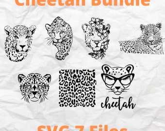 Cheetah svg bundle, cheetah, svg, bundle