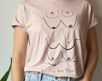 T-Shirt 100% Bio-Baumwolle, feministisches T-Shirt, Geschenk für beste Freundin , Feminismus Shirt