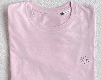 Sommershirt 100% Bio-Baumwolle, Wichtelgeschenk unisex, nachhaltiges Geschenk, Sommer Shirt