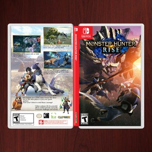 Monster Hunter: Rise Replacement Case Box Art