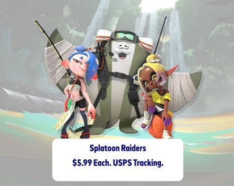 Splatoon Raider Cards