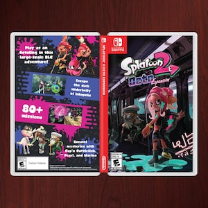 Splatoon 2 Replacement Case Box Art