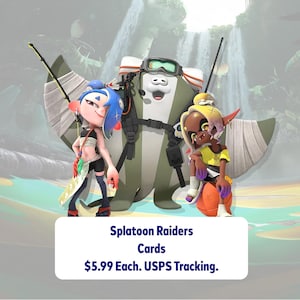 Cartas de asaltantes de Splatoon