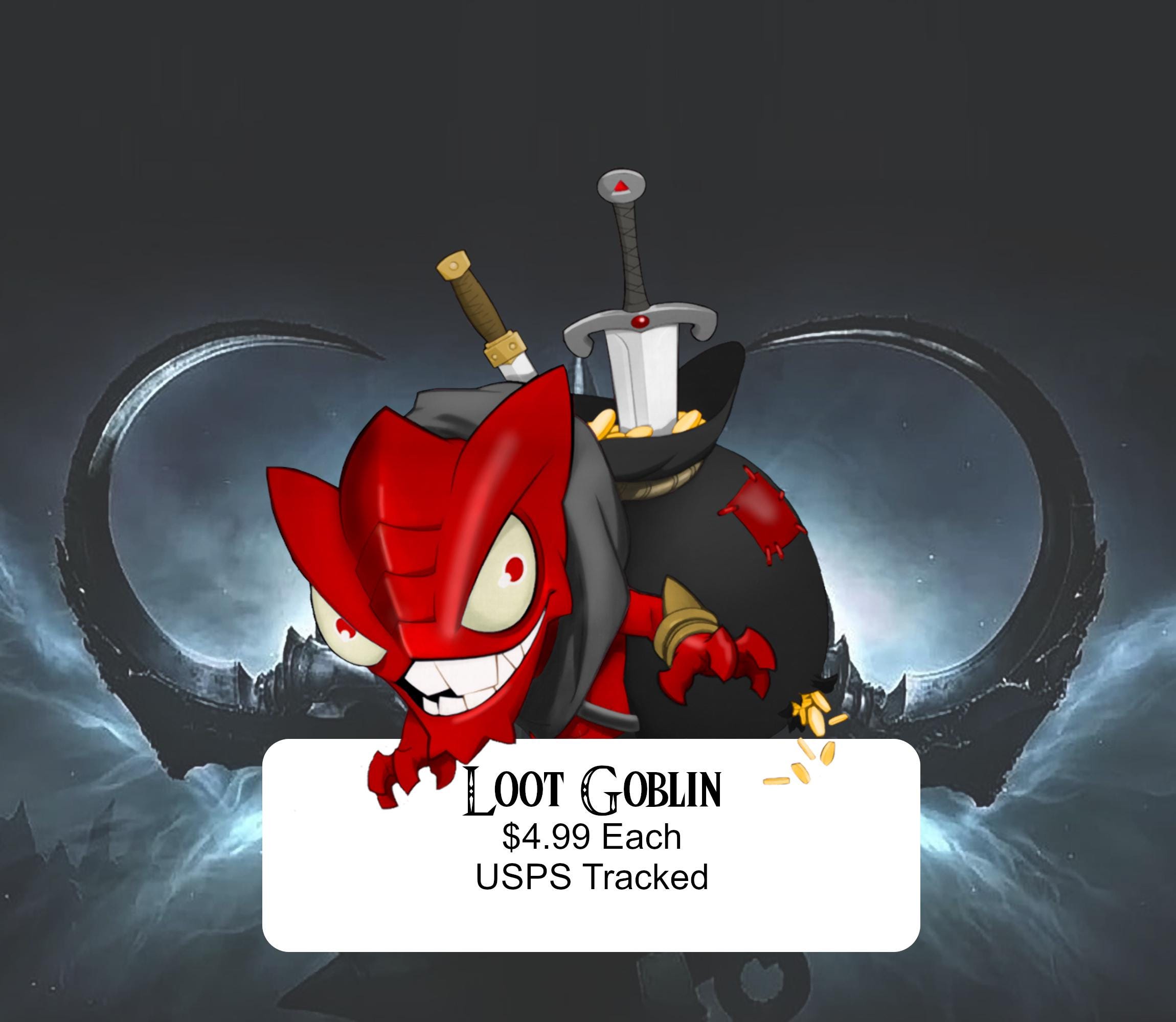 BLLIZARD ディアブロ Diablo3 statue トレジャーゴブリン Diablo III: Blizzard Holiday Employee Exclusive 2012 Treasure