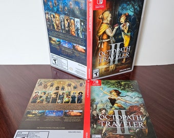 Octopath Traveler Replacement Case: Double-sided Replacement 