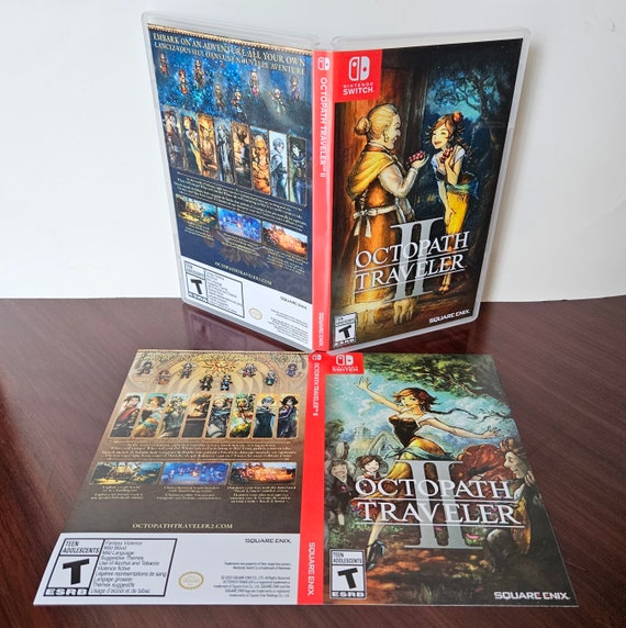 Octopath Traveler 2 - Box Art Replacement Etsy Case