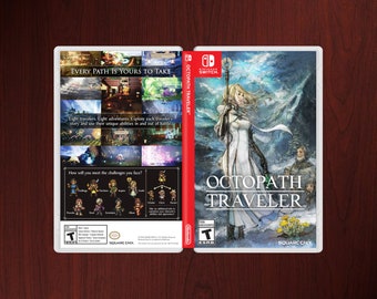Arte del estuche de repuesto para Octopath Traveler con FIN
