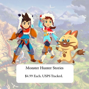 Carte Monster Hunter Stories