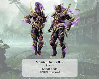 Monster Hunter Rise Cards