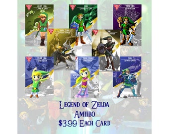 Legend of Zelda Anniversary Cards