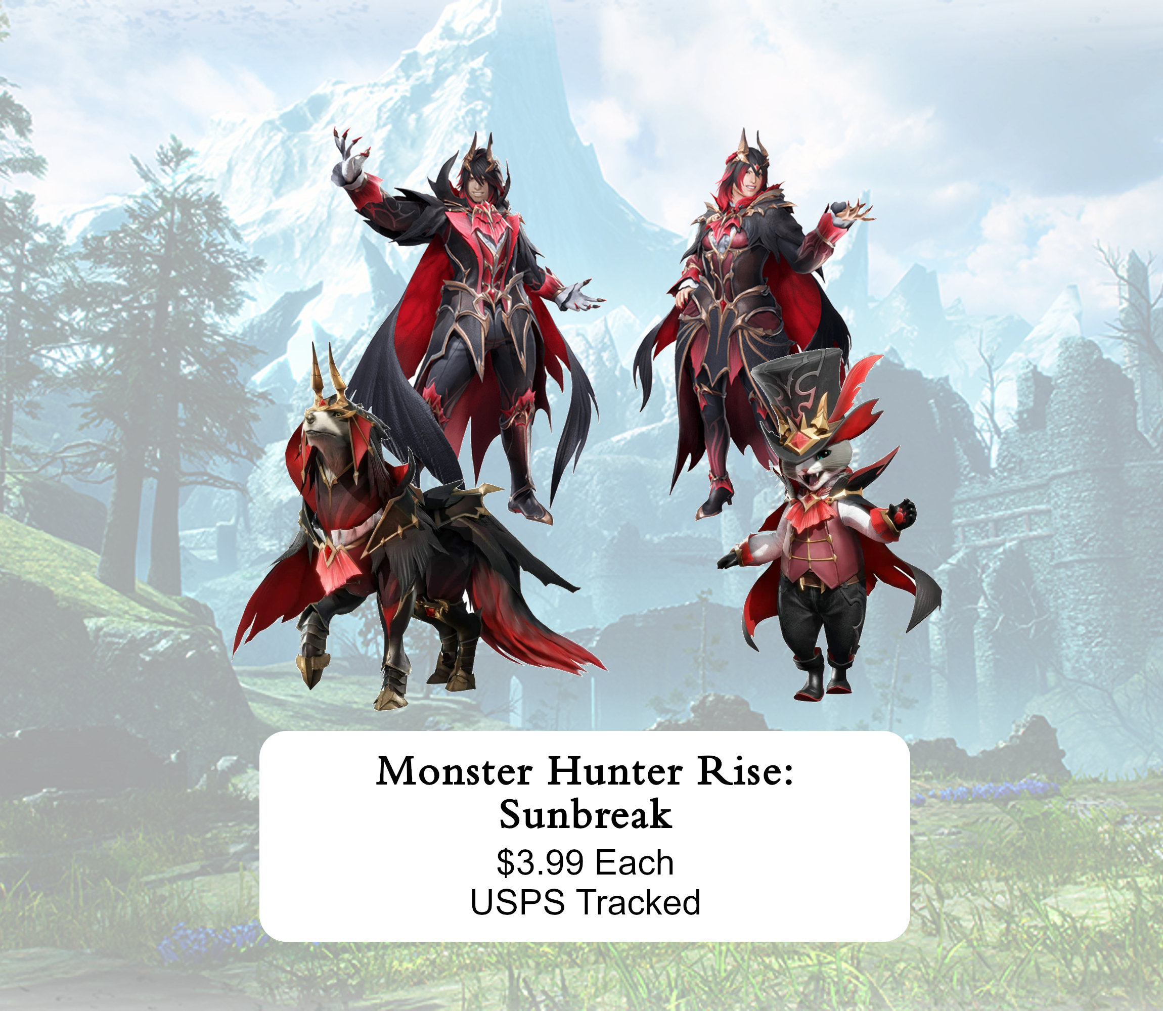 Language Selection: MONSTER HUNTER RISE: Sunbreak, Europe