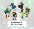 Legend of Zelda: 30th Anniversary Card