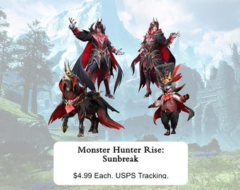 Monster Hunter Rise Sunbreak Cards