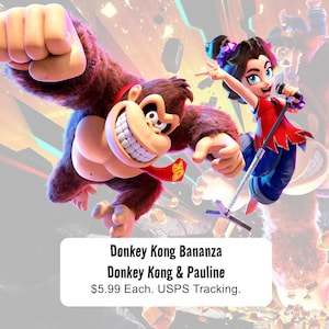 Donkey Kong & Pauline Character Card