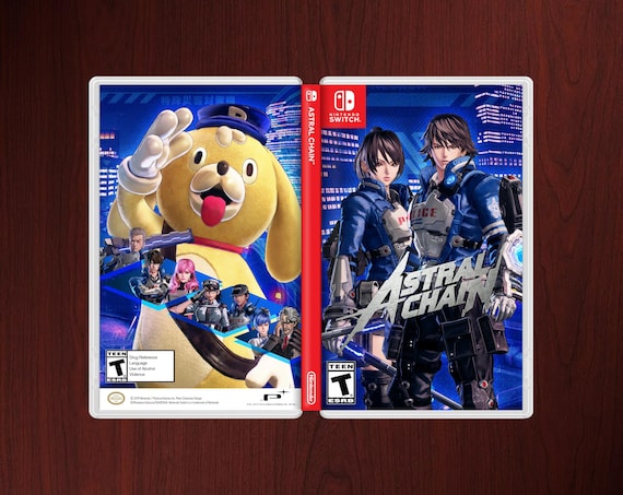 Remastered Astral Chain Replacement Case Box Art - Etsy