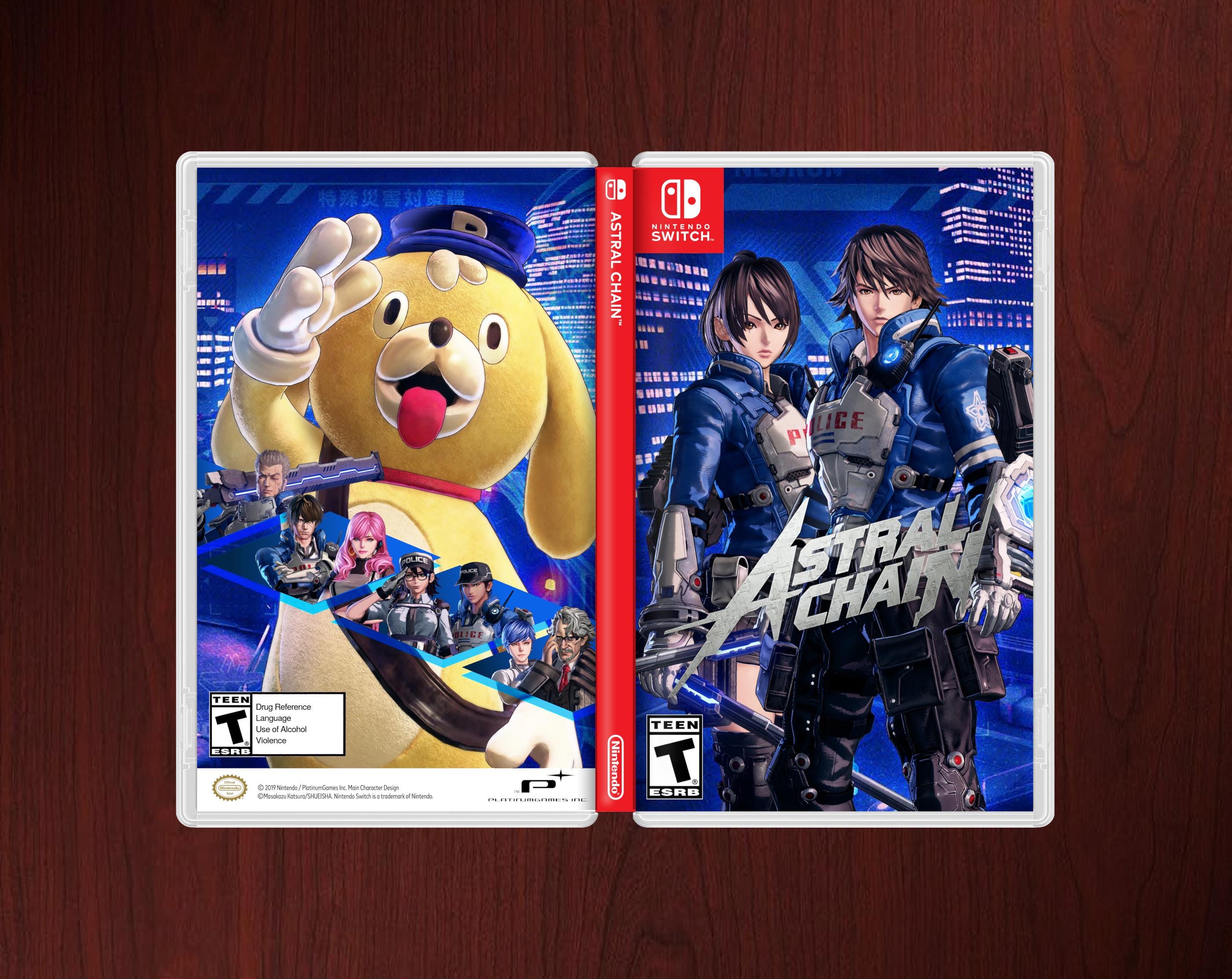 Remastered Astral Chain Replacement Case Box Art - Etsy