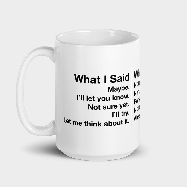 Funny Gift, Introvert Gift, Anxiety Gift, Anxiety Mug, Introverts, Introvert Mug, Ceramic Mug, Funny Mugs, Not coming, Sarcastic Gifts image 3