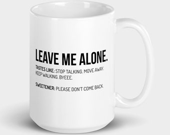 Anxiety Mug Introvert Funny Gift Sarcastic and Funny Gift Mug Custom Ceramic Coffee Mugs Gift Mug for Him Introvert Gift for Her Work Gift