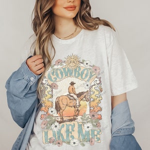 Cowboy Like Me Crewneck Shirt